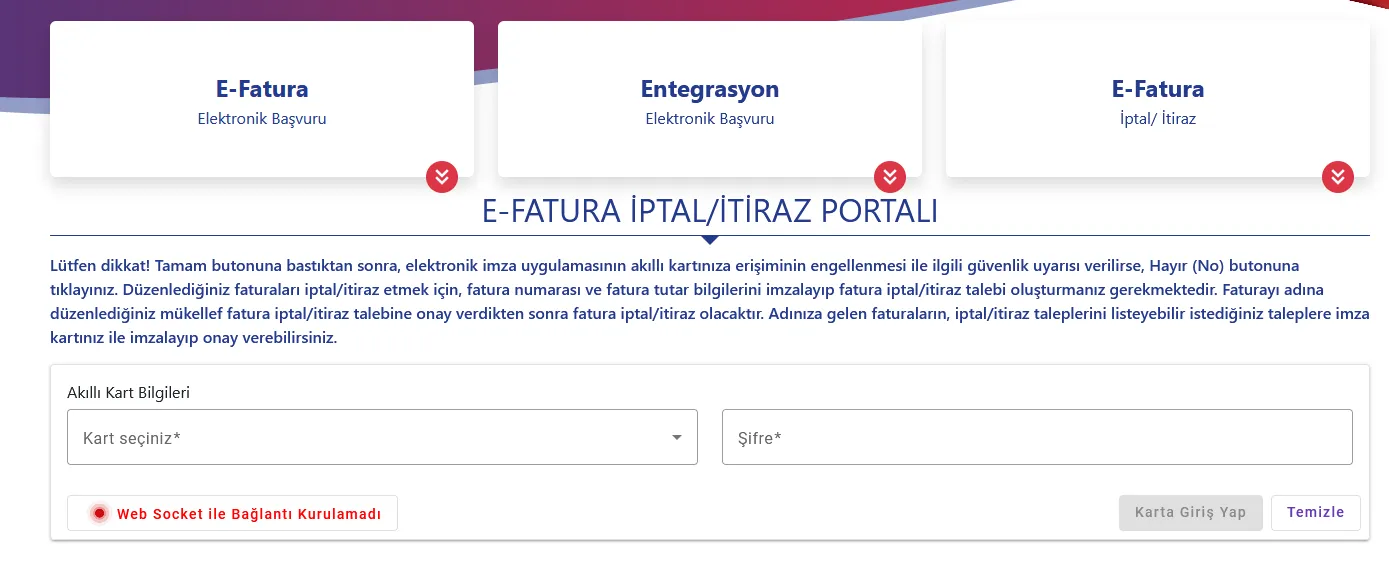 Gelir İdaresinde İmza Socket Sunucusuna Erişilemedi Hatası